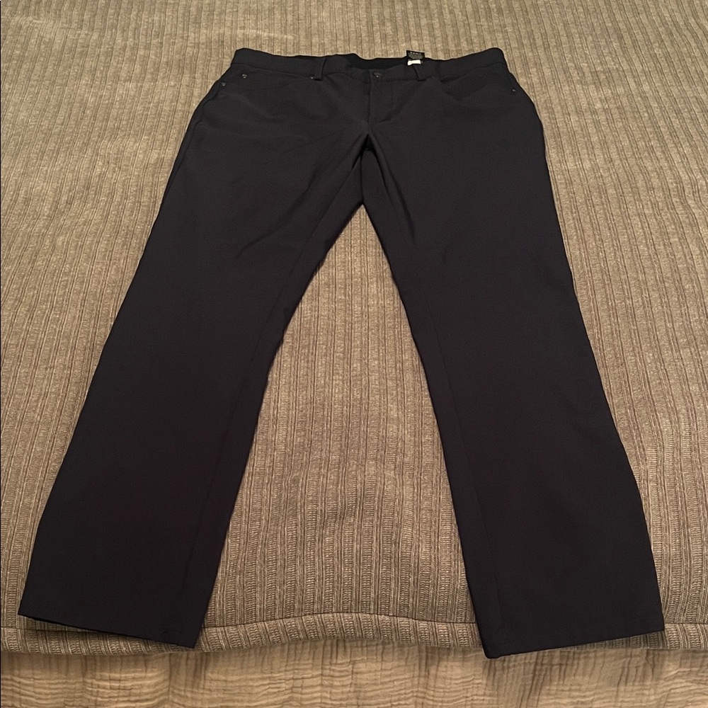 Greg Norman Collection Men's Dark Gray Dress Pants